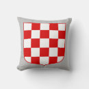 Recherche de drapeau de la croatie coussins Armoiries