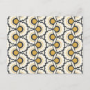 Suche nach geometrisches blumenmuster postkarten Mid century modern