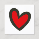 Recherche de profil coeur cartes visite Filles