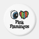 Suche nach rosa flamingos magnete Ich liebe