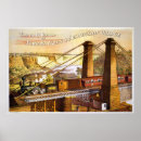 Recherche de pont suspendu posters Train