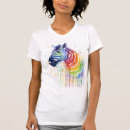Suche nach regenbogen zebra tshirts Tier