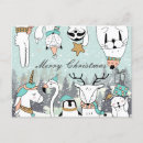 Recherche de noël rose cartes postales Licorne