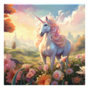 Recherche de licorne rose posters Cheval