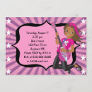 Recherche de vedette rock invitations Fille