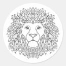 Recherche de zendoodle autocollants Lion