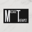 Recherche de massage therapist cartes visite Professionnel