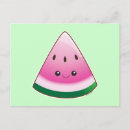 Suche nach kawaii wassermelone postkarten Sommer