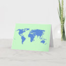 Recherche de continent vœux cartes Monde