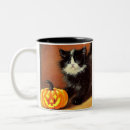 Recherche de chaton noir et blanc tasses Éffrayant