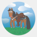 Recherche de dessin de cheval autocollants Mignon