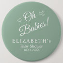 Recherche de bébés badges De baby shower