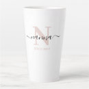 Recherche de roses tasses Monogramme
