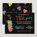 Suche nach tea party birthday einladungen Modern