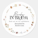 Recherche de fleur simple autocollants Moderne