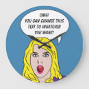 Suche nach vintages comic wanduhren Lustig