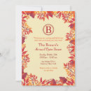 Recherche de feuille rouge invitations Nature