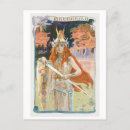 Recherche de peinture antique cartes postales Illustration