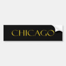 Recherche de chicago voiture autocollants Pare chocs