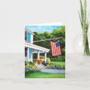 Recherche de porches vœux cartes Drapeau