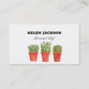 Suche nach oregano visitenkarten Koch