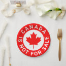 Recherche de canadien assiettes en papier Fête du canada
