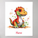 Suche nach niedlicher dinosaurier poster Für kinder