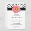 Recherche de gerbera daisy invitations Moderne