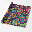 Recherche de hippie papier cadeau Funky