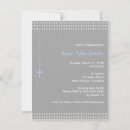 Recherche de verticales 11x14 petite communion invitations Croix