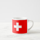 Recherche de souvenirs suisses tasses Drapeau suisse