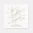 Recherche de engagement party serviettes Calligraphie