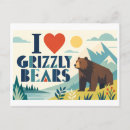 Suche nach grizzlybär postkarten Bären