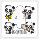 Recherche de pandas autocollants Enfants
