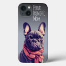 Recherche de bouledogues français iphone coques Maman de chien