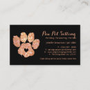 Recherche de affaires de chat cartes visite Chien