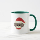Recherche de chaussettes de noël tasses Singe