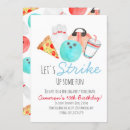 Recherche de bow invitations De bowling