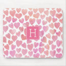 Recherche de couleur rose tapis souris Motif