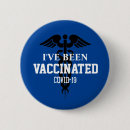 Recherche de virus badges Bleu
