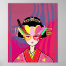 Suche nach geisha kunst Bunt