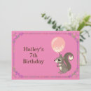 Suche nach eichhörnchen geburtstag einladungen Girl