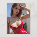 Recherche de vêtu cartes postales Rouge