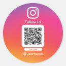Recherche de instagram autocollants Code qr