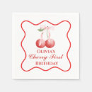 Recherche de cerises serviettes Pour enfants