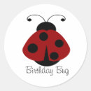 Recherche de coccinelles autocollants Rose