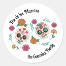 Recherche de muertos autocollants Crânes de sucre