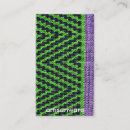 Recherche de tricotage cartes visite Affaires