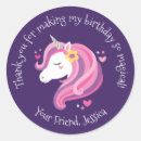 Recherche de mignons licorne autocollants Merci