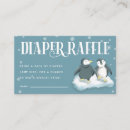 Recherche de pingouin cartes invitations Bleu